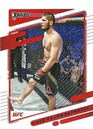 2022 Donruss UFC #4 - Khabib Nurmagomedov