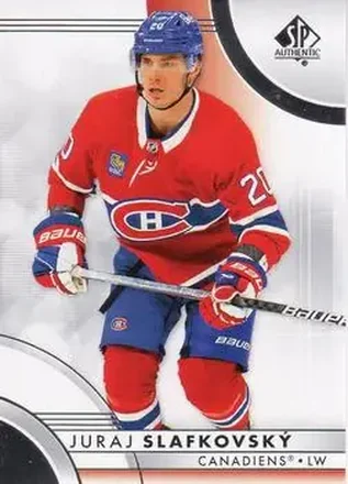 2023-24 SP Authentic #22 - Juraj Slafkovsky - Montreal Canadiens