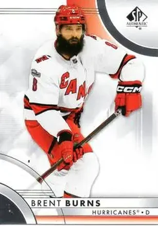 2023-24 SP Authentic #23 - Brent Burns - Carolina Hurricanes