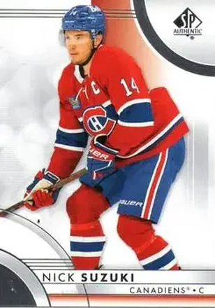 2023-24 SP Authentic #28 - Nick Suzuki - Montreal Canadiens
