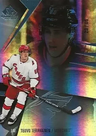 2023-24 SP Game Used #24 - Teuvo Teravainen - Carolina Hurricanes