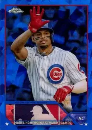 2023 Topps Chrome Update Sapphire Edition #USCS41 - Scorching Start - Chicago Cubs