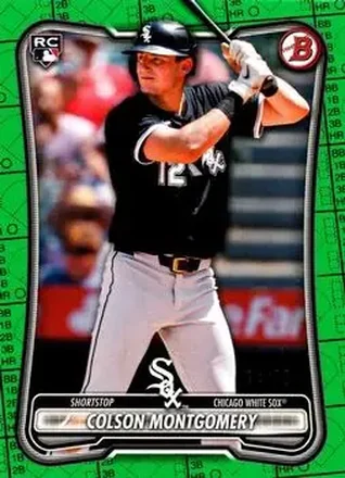 2026 Bowman - Green Pattern #68 - Colson Montgomery - Chicago White Sox