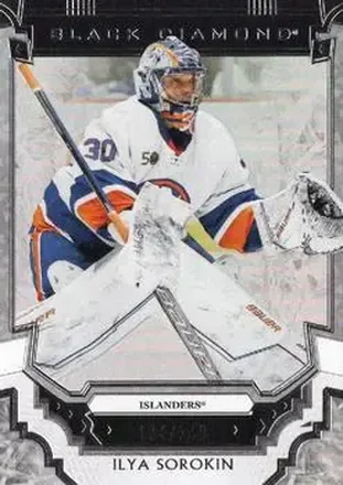 2023-24 Upper Deck Black Diamond #BDB-IS - Ilya Sorokin - New York Islanders