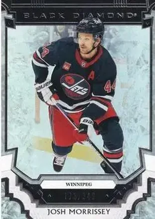 2023-24 Upper Deck Black Diamond #BDB-JM - Josh Morrissey - Winnipeg Jets