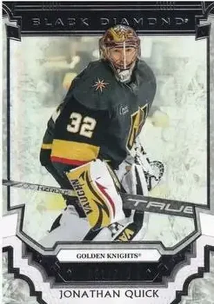 2023-24 Upper Deck Black Diamond #BDB-JQ - Jonathan Quick - Vegas Golden Knights