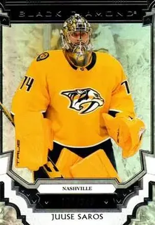 2023-24 Upper Deck Black Diamond #BDB-JS - Juuse Saros - Nashville Predators