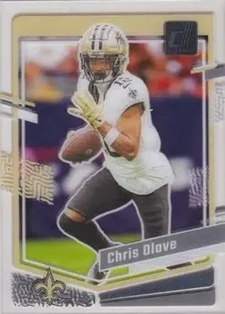 2023 Clearly Donruss #35 - Chris Olave - New Orleans Saints