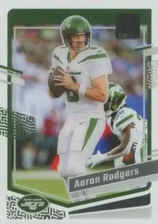 2023 Clearly Donruss #38 - Aaron Rodgers - New York Jets