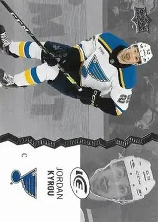 2023-24 Upper Deck Ice #24 - Jordan Kyrou - St. Louis Blues