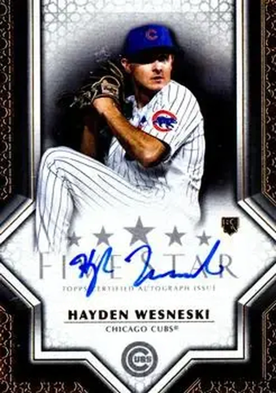 2023 Topps Five Star #FSA-HW - Hayden Wesneski - Chicago Cubs - Front