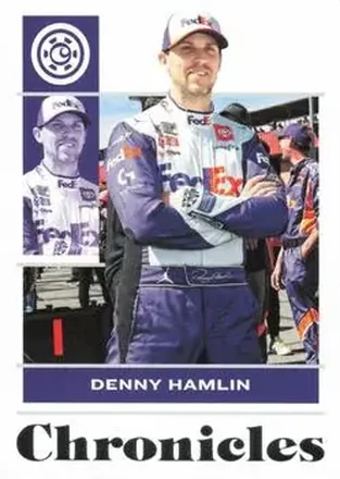 2022 Panini Chronicles #9 - Denny Hamlin - Joe Gibbs Racing