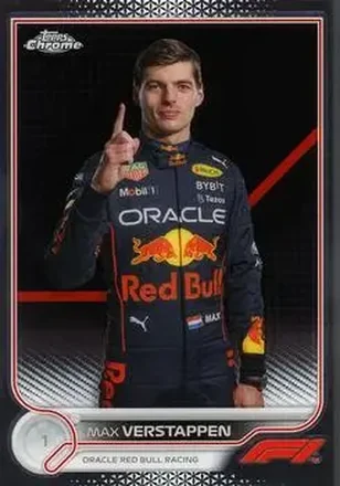 2022 Topps Chrome Formula 1 #1a - Max Verstappen - Red Bull Racing