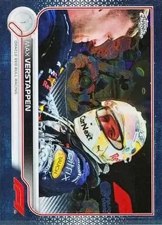 2022 Topps Chrome Formula 1 #4a - Max Verstappen - Red Bull Racing