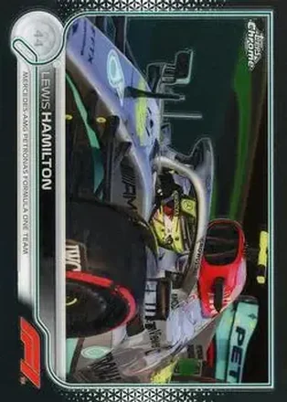2022 Topps Chrome Formula 1 #7 - Lewis Hamilton - Mercedes-AMG Petronas F1