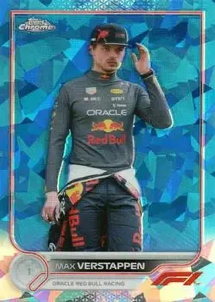 2022 Topps Chrome Sapphire Edition Formula 1 #2a - Max Verstappen - Oracle Red Bull Racing