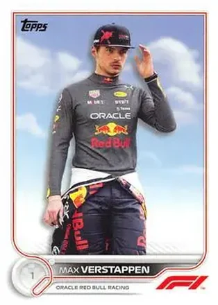 2022 Topps Formula 1 #2a - Max Verstappen - Oracle Red Bull Racing