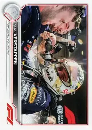 2022 Topps Formula 1 #4 - Max Verstappen - Oracle Red Bull Racing