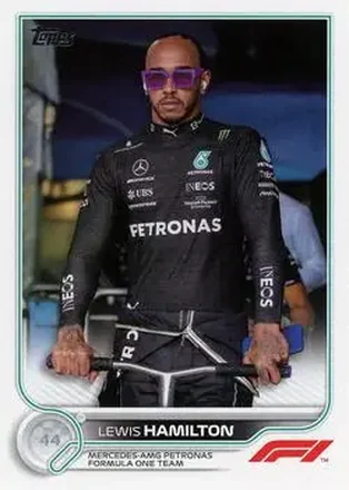 2022 Topps Formula 1 #8 - Lewis Hamilton - Mercedes-AMG Petronas Formula One Team