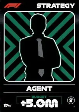 2022 Topps Turbo Attax F1 #5 - Agent