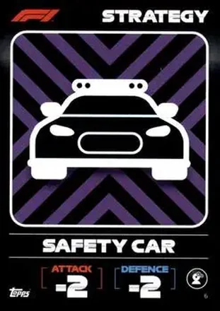 2022 Topps Turbo Attax F1 #6 - Safety Car