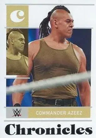 2022 Panini Chronicles WWE #10 - Commander Azeez