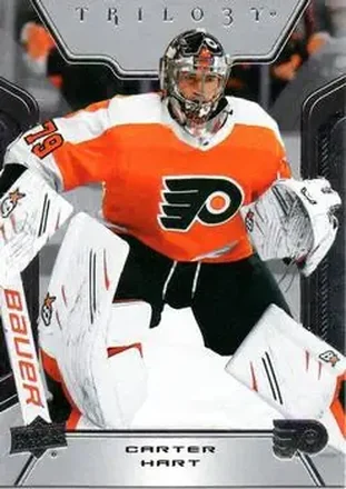 2023-24 Upper Deck Trilogy #21 - Carter Hart - Philadelphia Flyers