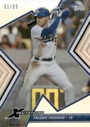 2023 Topps Xpectations #42 - Freddie Freeman - Los Angeles Dodgers