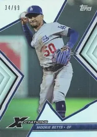 2023 Topps Xpectations #49 - Mookie Betts - Los Angeles Dodgers