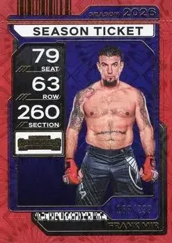 2026 Panini Contenders PFL feature card