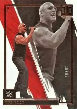 2022 Panini Impeccable WWE #1 - The Rock