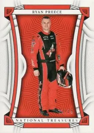 2023 Panini National Treasures #18 - Ryan Preece - Stewart-Haas Racing