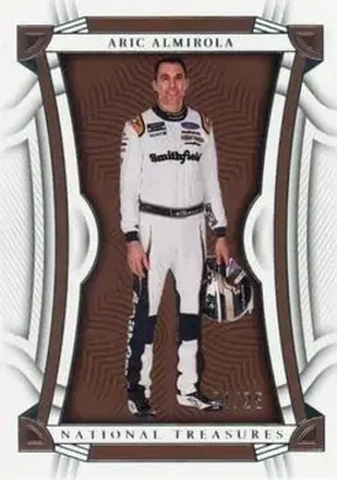 2023 Panini National Treasures #20 - Aric Almirola - Stewart-Haas Racing