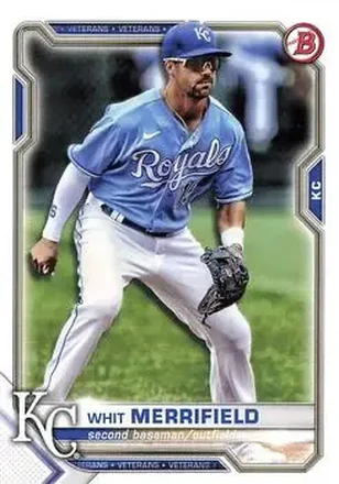 2021 Bowman #1 - Whit Merrifield - Kansas City Royals