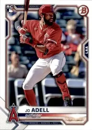 2021 Bowman #10 - Jordon Adell - Los Angeles Angels