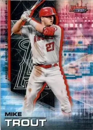 2021 Bowman's Best #1 - Mike Trout - Los Angeles Angels