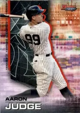 2021 Bowman's Best #4 - Aaron Judge - New York Yankees