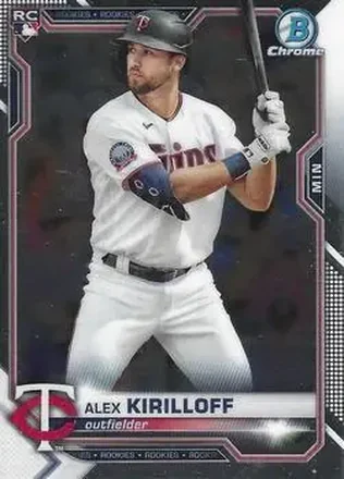 2021 Bowman Chrome #3 - Alex Kirilloff - Minnesota Twins