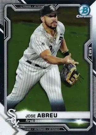 2021 Bowman Chrome #4 - Jose Abreu - Chicago White Sox