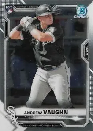 2021 Bowman Chrome #5 - Andrew Vaughn - Chicago White Sox