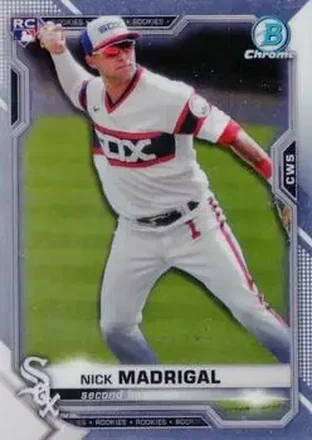 2021 Bowman Chrome #7 - Nick Madrigal - Chicago White Sox