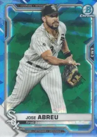 2021 Bowman Chrome Sapphire Edition #4 - Jose Abreu - Chicago White Sox