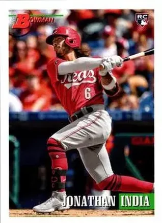 2021 Bowman Heritage #5 - Jonathan India - Cincinnati Reds