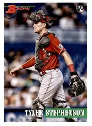 2021 Bowman Heritage #9 - Tyler Stephenson - Cincinnati Reds