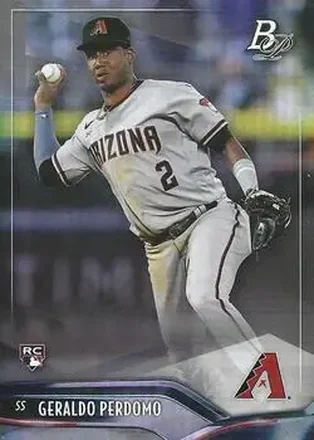 2021 Bowman Platinum #2 - Geraldo Perdomo - Arizona Diamondbacks