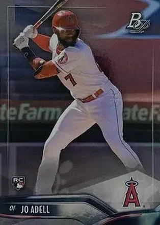 2021 Bowman Platinum #5 - Jordon Adell - Los Angeles Angels