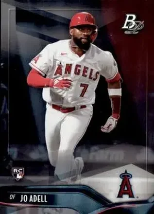 2021 Bowman Platinum #5b - Jordon Adell - Los Angeles Angels