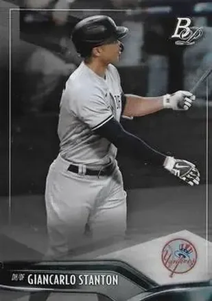 2021 Bowman Platinum #6 - Giancarlo Stanton - New York Yankees