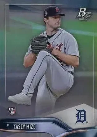 2021 Bowman Platinum #7 - Casey Mize - Detroit Tigers