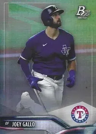 2021 Bowman Platinum #8 - Joey Gallo - Texas Rangers